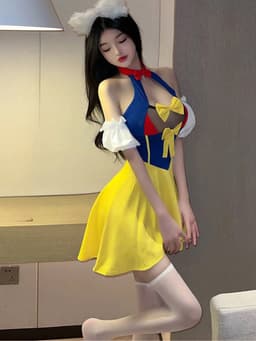 Cosplay Anime rollenspel - Wijde rok - Poppetje - Inclusief kousen - BDSM — thumbnail 4