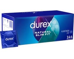 Durex Natural Slim Fit Condooms - 144 stuks