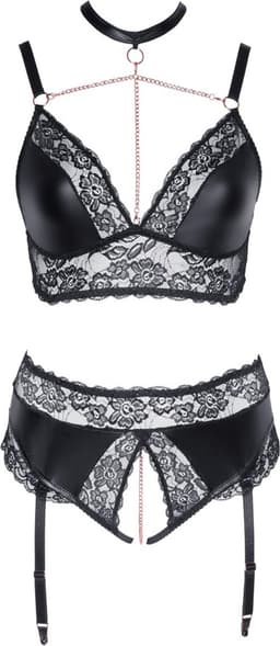 Curvy Bondage Beha Lingerie Set — thumbnail 5