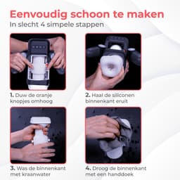 Nuvance Masturbator voor man - Warmte Functie - Pocket Pussy - Sex Toys voor Mannen - Masturbators - Seksspeeltjes — thumbnail 9