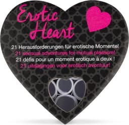 Tease & Please Erotic Heart mini - Zwart - Erotisch Bordspel — thumbnail 2