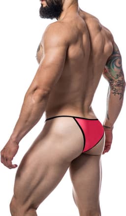 Cut4Men - Briefkini Herenstring - Rood M — thumbnail 3