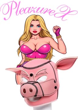 PleazureX - Fetish Series - pig masker - varkens sub - onderdanig - bdsm - roleplay - kinky - fetisj — thumbnail 1