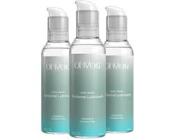 Multipack Glijmiddel Waterbasis - Glijmiddel voor vrouwen en mannen - Parabenen & Glycerine vrij - 3 x 100ml