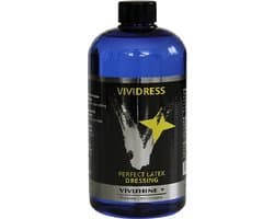 ViviDress - 500 ml - XXL - extra grote fles. Helpt bij het gemakkelijk aantrekken van latex en rubber kleding (van het merk Vivishine)