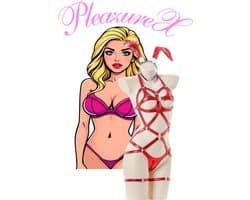 PleazureX- Lingerie Series - Pasen - Roleplay bunny - Erotische konijn roleplay setje - sexy