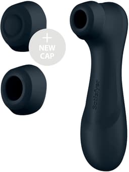 Satisfyer, vibrator, drukgolfvibrator, 'Pro 2 Generation 3', 16,5 cm, vloeibare luchttechnologie, incl. extra opzetstuk, 2 apart regelbare motoren — thumbnail 9