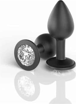 Pipedream - Crotchless Secret Gem +Size XL-XXL - Anal Toys Buttplugs Zwart - S-L - Erotisch slipje - Hook up pantie - Pipedream - Slipje met plug — thumbnail 5
