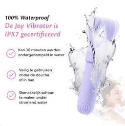 Fae® Vibrator voor Vrouwen - Clitoris Stimulator - Mini Bullet Vibrator - Sex Toys voor Vrouwen en koppels - Seksspeeltjes - Joy Series, Periwinkle Purple — thumbnail 7