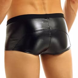 Boxer-Latex-Mannen-Rits-Sexy-Heren-Gay-Strak-Opwindend-Erotisch — thumbnail 2