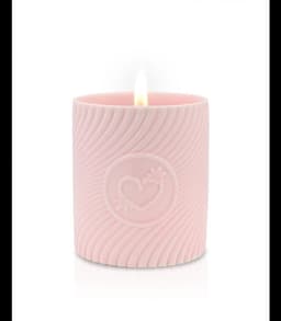 HighOnLove - Pink Massage Kaars Lychee Martini — thumbnail 3