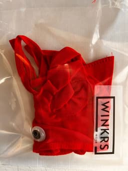 Olifant string met slurf voor mannen - rood - One size - Grappige Olifantenstring — thumbnail 4