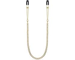 Gouden Tepelklemmen met Ketting