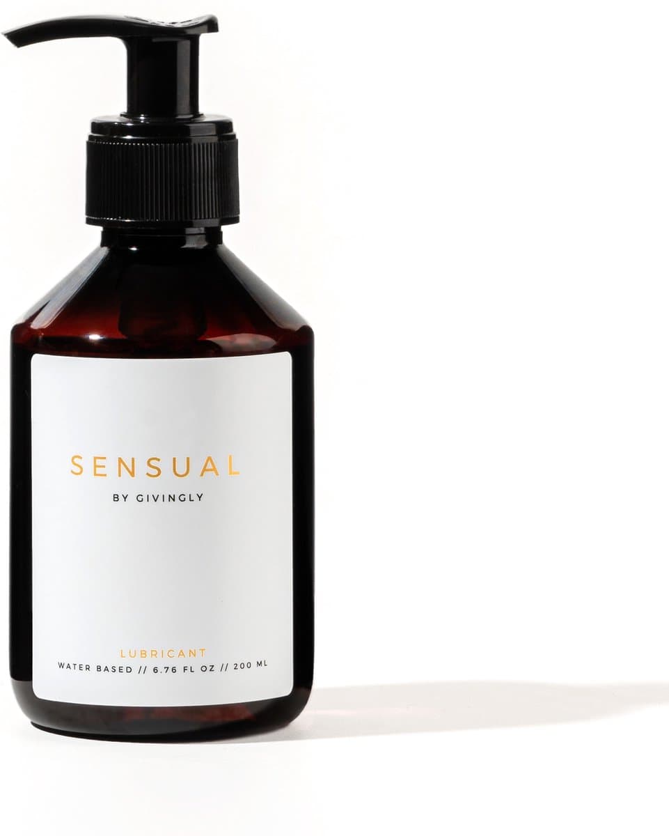 Sensual by Givingly glijmiddel op waterbasis 200ml — afbeelding 1