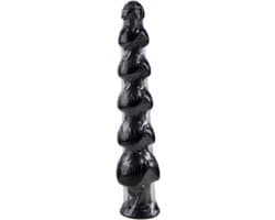 WAD - 2XL Hercules - XXL Anaal Dildo - 50 cm - Zwart — thumbnail 2