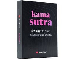 PumPum® Kamasutra – Sensueel Kaartspel met 50 XL kaarten – Nederlandse & Engelse Editie