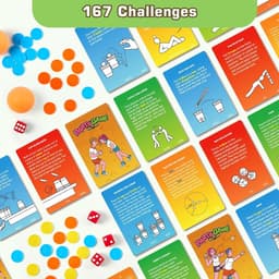 Partyspelletjes - Spel voor iedereen - Gezelligheid creëren - Voor jong en oud - 22 x 11.8 cm - Multicolor — thumbnail 4