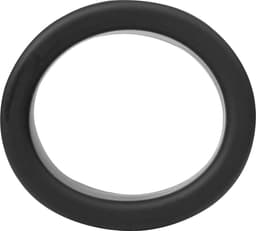 Rimba - Siliconen Scrotumring - Ballstretcher - Hoogte 30 mm - Zwart — thumbnail 3