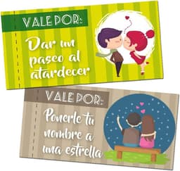 Romantisch Cadeau - Liefdesbonnen - Relatie Versterken - Interactief Spel - 15 cm - Rood — thumbnail 3