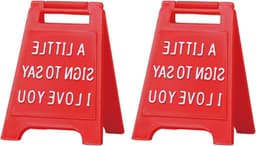 Romantisch Bureaubord - Liefdesgeschenk - Gevoelens Uiten - Pop-up Ontwerp - 2 Stuks - Rood — thumbnail 1