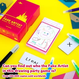 Faker Kunstenaar Spel - Partyspel Kinderen - Creatief Tekenen - Geheime Identiteit - 11 x 6.5 x 3.81 cm — thumbnail 3