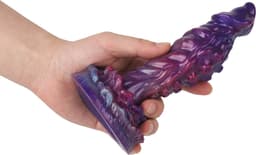 Banoch | Dildo siliconen "Octodick" | 18.5 cm | ∅ 4.9 cm | fantasy monster | Zuignap — thumbnail 4