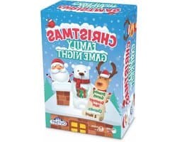 Familie Spelavond - Partyspel Vakantie - Gezinsactiviteit Kerst - Zes Spelcategorieën - 11 cm x 16 cm - Rood Groen Blauw