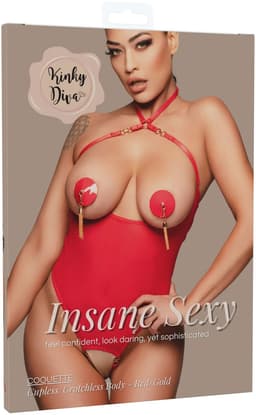 Coquette Cupless & Crotchless Body — thumbnail 4