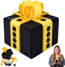 Genuine Annoying Gift Box - 3D Printed Prank Gift Box - Verrassingsbox - Grappige Cadeau Desktop — thumbnail 1