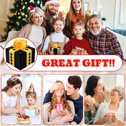 Genuine Annoying Gift Box - 3D Printed Prank Gift Box - Verrassingsbox - Grappige Cadeau Desktop — thumbnail 4