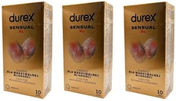 Durex Condooms - Sensual XL (=Nude XL) - 30 Stuks (3x 10 Stuks) - Huid op Huid Gevoel - Discreet Verzonden — thumbnail 2