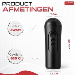 ME'ADAM - Masturbator voor Mannen – Pocket Pussy – Kunstvagina – Blowjob Stimulator – Realistisch Seksspeeltje – Geluidloos – Discreet - sextoys — thumbnail 3