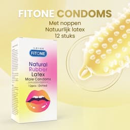 spelletjes voor volwassenen – erotische spelletjes voor koppels – Tower of Pleasure + FiTONE condooms met noppen 12 stuks – date night set — thumbnail 7
