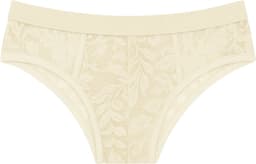 MODUS VIVENDI Floral Lace Classic Brief Ivory - MAAT L - Erotisch Heren Ondergoed - Slip voor Man - Sexy mannen Slip — thumbnail 1