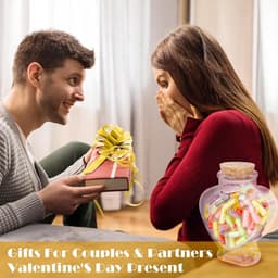 Berichtcapsules in fles - Liefdesboodschappen - Cadeau geven - 100 stuks - Glazen fles - Meerkleurig — thumbnail 3