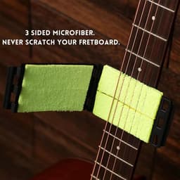 Snaar Reiniger - Instrumenten Onderhoud - Muziek Maken - Dubbelzijdig Schoonmaken - 11x6.5x3cm - Multicolor — thumbnail 2