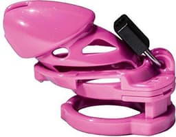 The Vice - Kuisheidskooi - Peniskooi - Chastity Cage - Roze - Verkrijgbaar in de Maten Mini Standaard en Plus Standaard — thumbnail 16