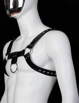 Banoch | Chest harness Raiden - pu leer harnas voor man — thumbnail 3