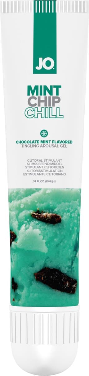 System JO - Flavored Arousal Gel Mint Chip Chill 10 ml — afbeelding 1