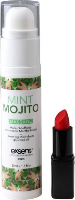 Verwarmende Massage Olie Met Smaak - Mojito — thumbnail 6
