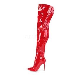 COURTLY-3012 - (EU 36 = US 6) - 5 Stretch Thigh High Boot, Back Zip — thumbnail 3