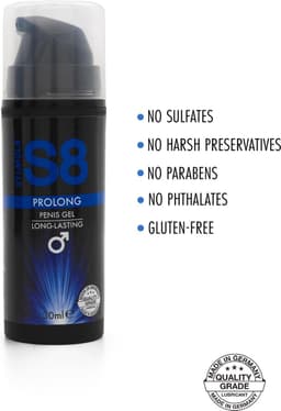 STIMUL8 - S8 DELAYER ENHANCER PROLONG PENIS GEL 30 ML — thumbnail 4