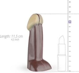 Melk Chocolade penis - Speciaal voor de zoetekauwen: de melkchocolade penis! (Liebechoc Chocolade) — thumbnail 3