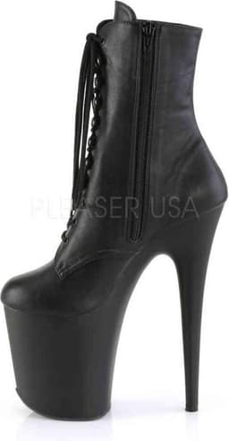 Pleaser - FLAMINGO-1020PK Plateau Laarzen, Paaldans schoenen - Paaldans schoenen - 40 Shoes - Zwart — thumbnail 3