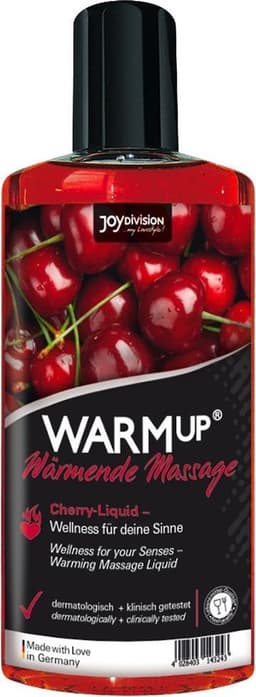 Joy Division-Warmup Kirsch - 150 ml - Massageolie — thumbnail 10