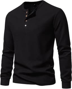 Herenshirts met lange mouwen en ronde hals, vier strepen voor de winter als basislaag — thumbnail 1