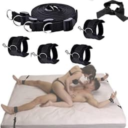 Bondage Set voor Stellen met Extreme Handboeien, Bedboeien en Voetboeien voor Spannende Avonden — thumbnail 1
