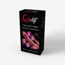 LoveVlijt - Vibrerende Dildo met Tongfunctie en Afstandsbediening - 10 Vibratiestanden en 3 Stootstanden - XXXL Dildo - Stotende Oplaadbare Dildo - Levensechte Realistische Dildo - Verwarmingsfunctie en Zuignap - Seksspeeltje voor Mannen en Vrouwen — thumbnail 5