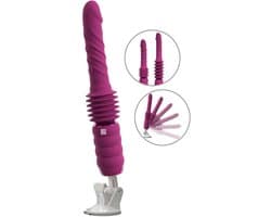 Stotende, Roterende, Vibrerende Neukmachine - Sexmachine Met Roterende Eikel - Stootfunctie en Vibraties