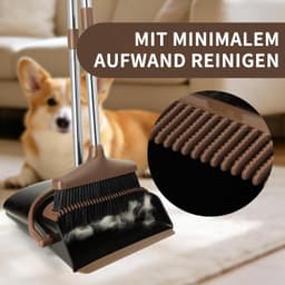 Bezemset met lange steel, inclusief hark en schep. — thumbnail 2